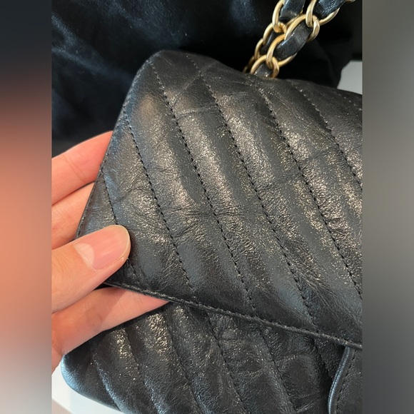 Chanel Classic Flap Black Medium - Picture 12 of 12